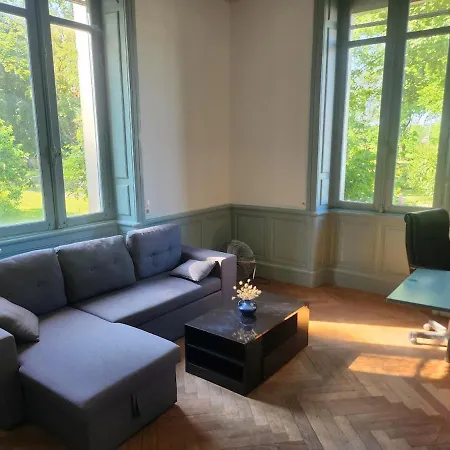 Manoir, Vaste Parc Arbore Villa *
