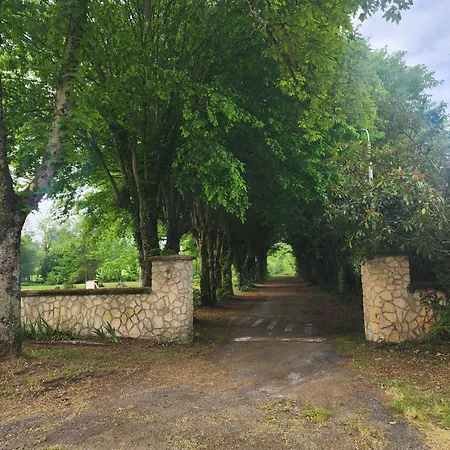 Manoir, Vaste Parc Arbore Willa Montbron